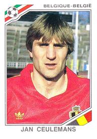 1986 Panini World Cup Stickers #140 Jan Ceulemans Front