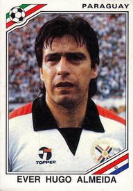 1986 Panini World Cup Stickers #163 Ever Hugo Almeida Front