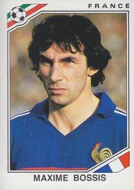 1986 Panini World Cup Stickers #169 Maxime Bossis Front