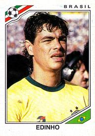 1986 Panini World Cup Stickers #243 Edinho Nazareth Filho Front