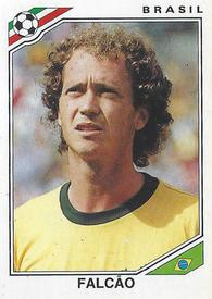 1986 Panini World Cup Stickers #247 Paulo Roberto Falcao Front