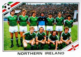 1986 Panini World Cup Stickers #275 Team Northern Ireland Front