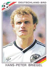 1986 Panini World Cup Stickers #301 Hans-Peter Briegel Front