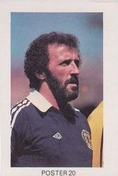 1982 Co-Operative Society World Cup Stickers #P 20 Danny McGrain Front