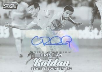 2017 Stadium Club MLS - Autographs Black & White #13 Cristian Roldan Front