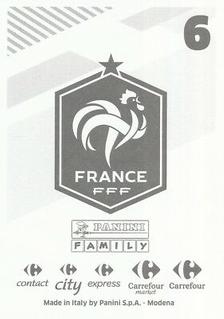 2018 Panini France World Cup Stickers: Fiers d'être Bleus #6 Fans (1/2) Back