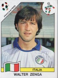 1990 Panini Italia '90 World Cup Stickers #39 Walter Zenga Front