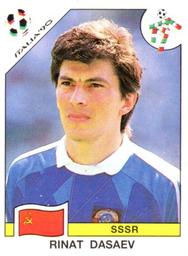 1990 Panini Italia '90 World Cup Stickers #134 Rinat Dasaev Front