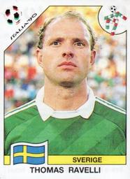 1990 Panini Italia '90 World Cup Stickers #230 Thomas Ravelli Front
