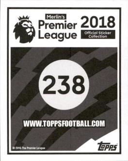 2017-18 Merlin Premier League 2018 #238 Erik Pieters Back