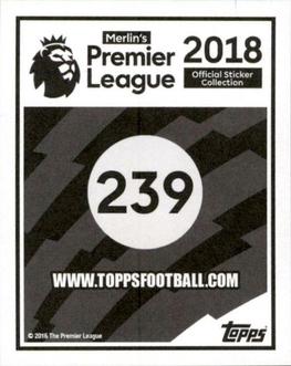 2017-18 Merlin Premier League 2018 #239 Kurt Zouma Back
