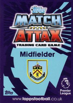2016-17 Topps Match Attax Premier League Extra - Man of the Match #MA5 Jeff Hendrick Back
