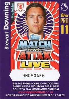 2016-17 Topps Match Attax Premier League - Live Code Cards #NNO Stewart Downing Front