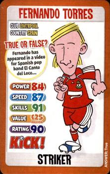 2008 Kick! Magazine Football Heroes #NNO Fernando Torres Front