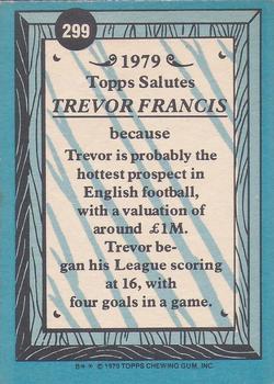 1979-80 Topps #299 Trevor Francis Back