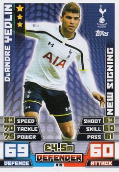 2014-15 Topps Match Attax Premier League Extra - New Signing #N19 DeAndre Yedlin Front