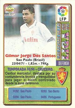 1996-97 Mundicromo Sport Las Fichas de La Liga - Ultima Hora III #204 Gilmar Back