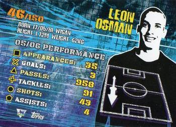 2007 Topps Premier Gold #46 Leon Osman Back