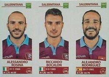 2017-18 Panini Calciatori Stickers #699 Alessandro Rosina / Riccardo Bocalon / Alejandro Rodríguez Front