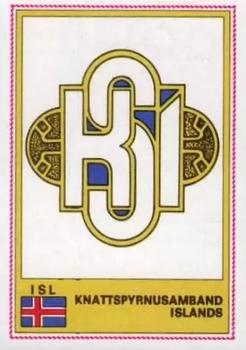 1977-78 Panini Euro Football #131 Islanda Front