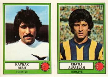 1977-78 Panini Euro Football 78 #254 Kaynak Resit / Eratli Alpasian Front