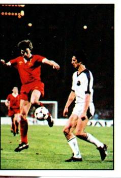 1978-79 Panini Euro Football 79 #13 Liverpool - Club Brugge 1 - 0 action Front