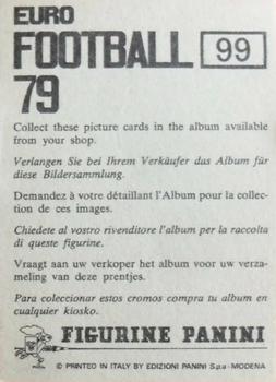 1978-79 Panini Euro Football 79 #99 Kenny Burns Back