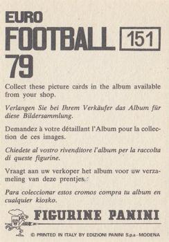 1978-79 Panini Euro Football 79 #151 Anderlecht- Austria-WAC(final 1977-78) Back