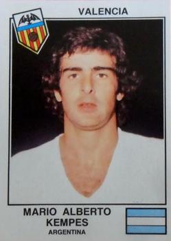 1978-79 Panini Euro Football 79 #374 Mario Kempes Front