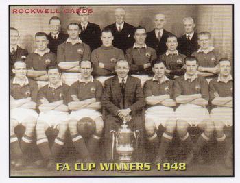 2003 Rockwell Classic Reds #2 FA Cup Winners 1948 Front