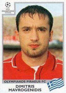 1999-00 Panini UEFA Champions League Stickers #175 Dimitris Mavrogenidis Front