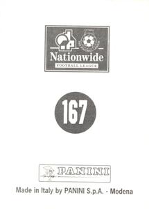 1997 Panini 1st Division  #167 Stuart Barlow Back