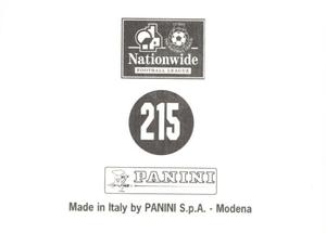1997 Panini 1st Division  #215 Team Photo Back