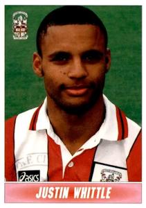 1997 Panini 1st Division  #321 Justin Whittle Front