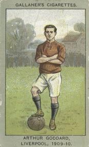 1910 Gallaher Association Football Club Colours #41 Arthur Goddard Front