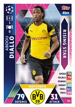 2018-19 Topps Match Attax UEFA Champions League - Rising Star #RS6 Abdou Diallo Front