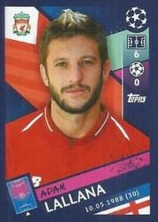 2018 Topps UEFA Champions League Official Stickers #226 Adam Lallana Front