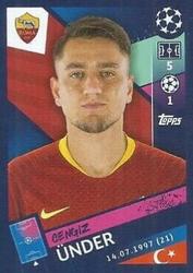 2018 Topps UEFA Champions League Official Stickers #284 Cengiz Ünder Front