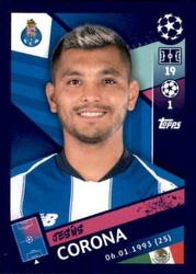 2018 Topps UEFA Champions League Official Stickers #417 Jesús Corona Front