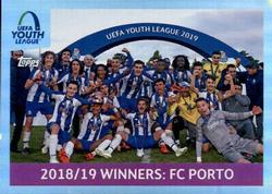 2018 Topps UEFA Champions League Official Stickers #594 2017/18 Winners UEFA Youth League Front