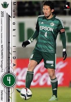 2015 Epoch J.League Official Trading Cards #103 Masaki Iida Front