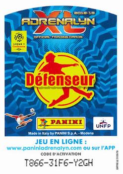 2018-19 Panini Adrenalyn XL Ligue 1 #40 Jules Koundé Back