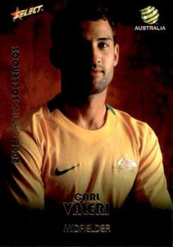 2008-09 Select A-League - Socceroos #SR15 Carl Valeri Front