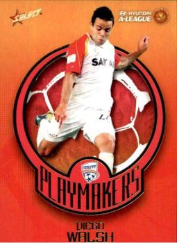 2008-09 Select A-League - Playmakers #PM2 Diego Walsh Front