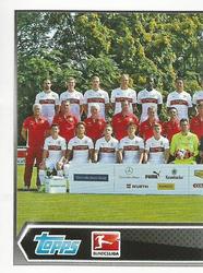 2014-15 Topps Fussball Bundesliga Stickers #244 VfB Stuttgart Team Photo Front