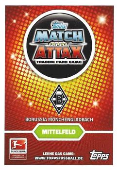 2016-17 Topps Match Attax Bundesliga #267 Lars Stindl Back