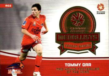 2013-14 SE Products A-League & Socceroos - Medallists #M02 Tommy Oar Front