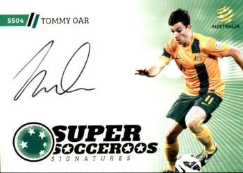 2013-14 SE Products A-League & Socceroos - Socceroos Signatures #SS4 Tommy Oar Front