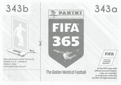 2019 Panini FIFA 365 (Grey Back) #343 Maicon Back