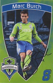 2012  Chevron Oil Seattle Sounders #NNO Marc Burch Front